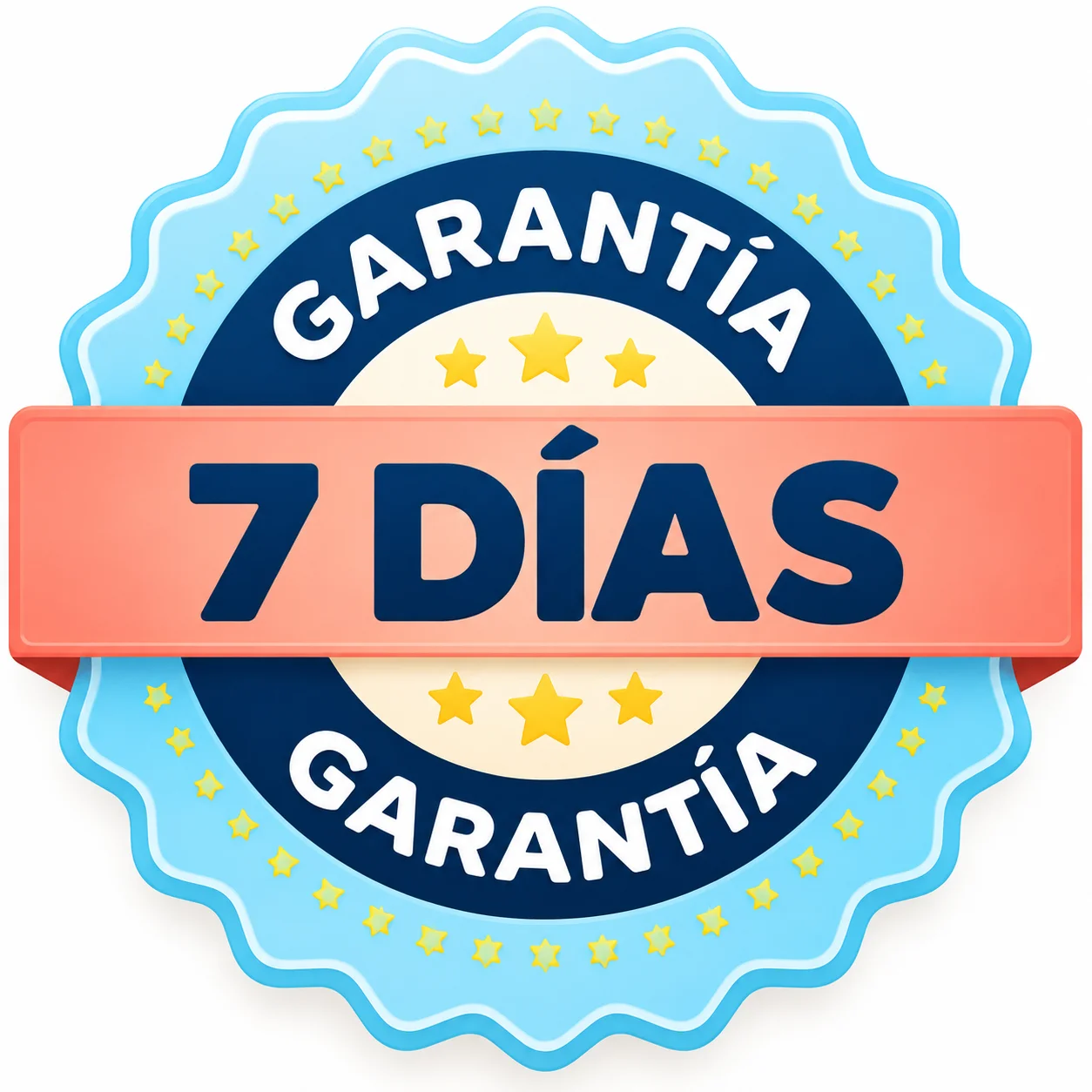 Sello de garantía de 7 días